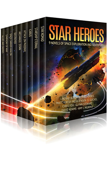 Star Heroes: 9 Novels of Space Exploration, Aliens, and Adventure (English Edition)