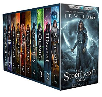 Featured Fantasy: The Stormborn Saga by J. T. Williams