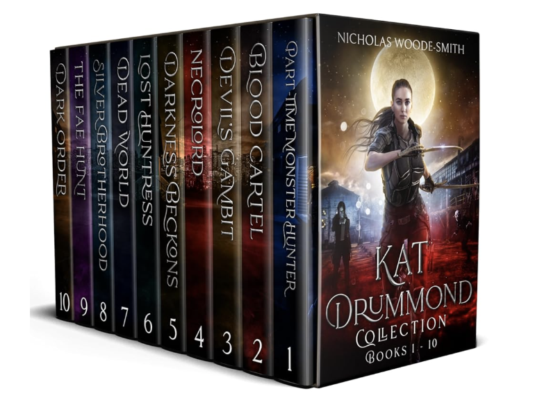 Featured Fantasy: Kat Drummond Collection  Books 1 - 10 by Nicholas Woode-Smith