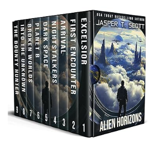 Featured Sci-fi: Alien Horizons (Books 1 - 9) by Jasper T. Scott