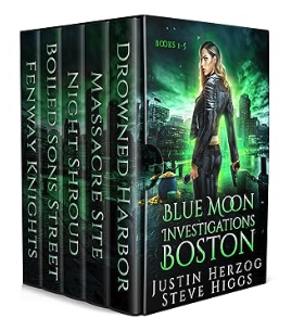 Featured Fantasy: Blue Moon Investigations Bost Books 1 - 5